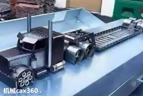 牛人将废旧零件改成一件件精美工艺品,感受机械之美